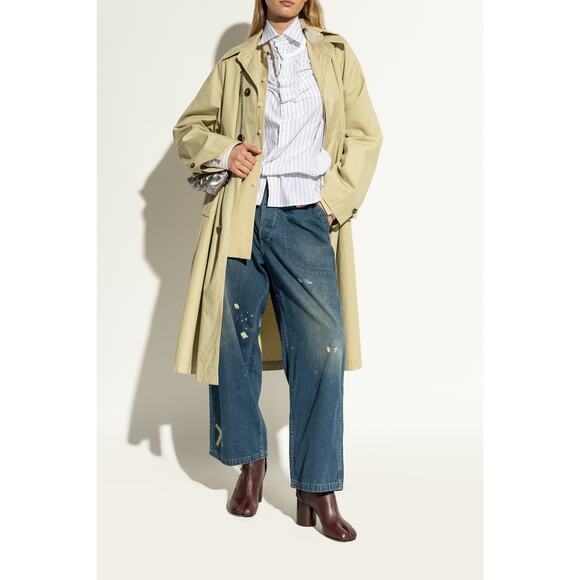 Maison Margiela Tabi 80mm Leather Ankle Boots - 10 - Brown - Picture 5 of 6